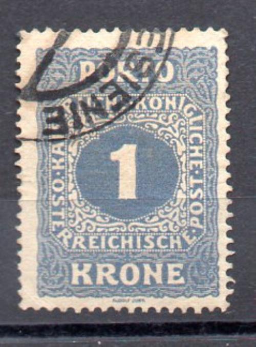 Austria Postage Due No. Yvert 57a (o)